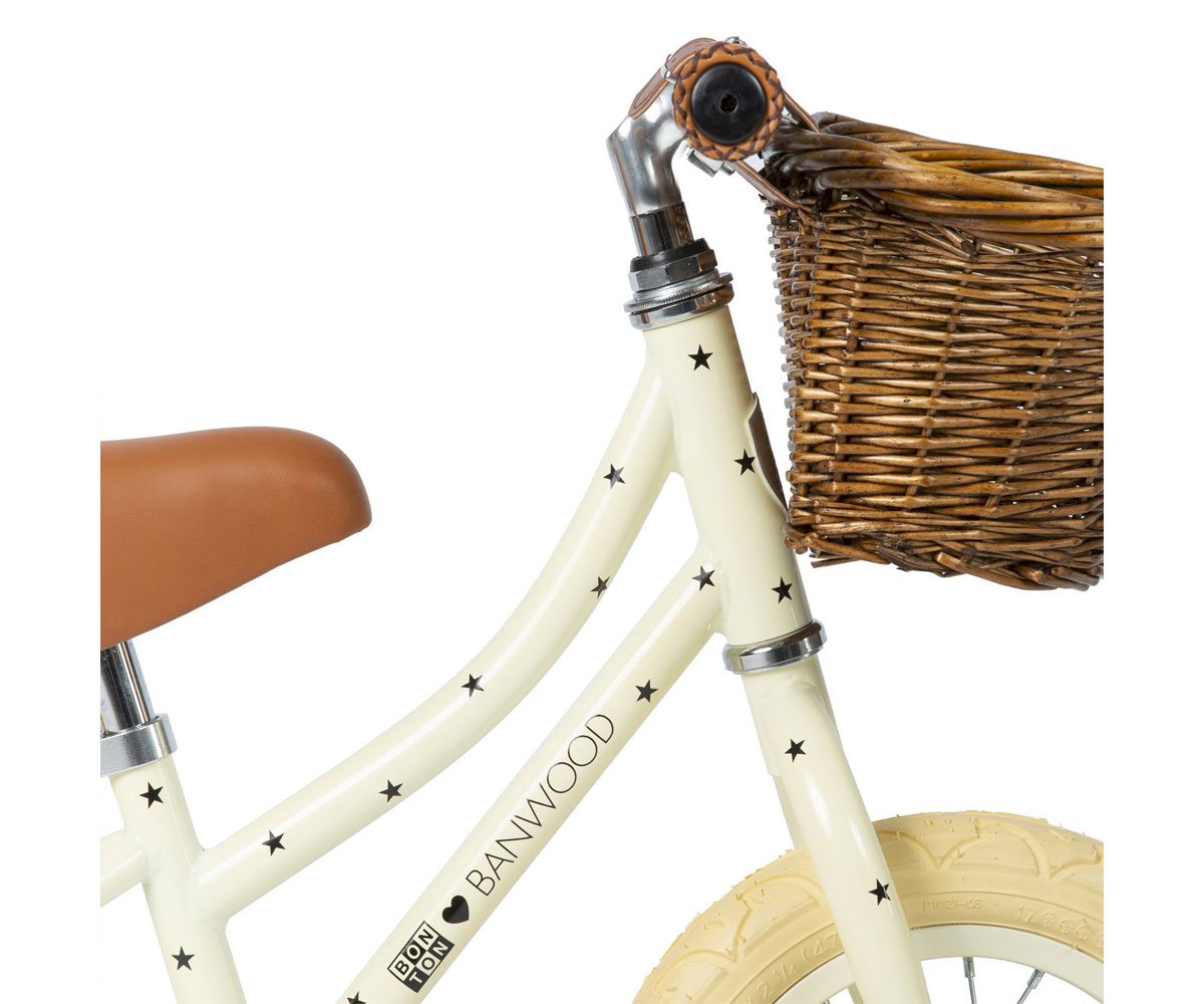 Bicicletta Banwood senza Pedali First Go! Bonton Cream
