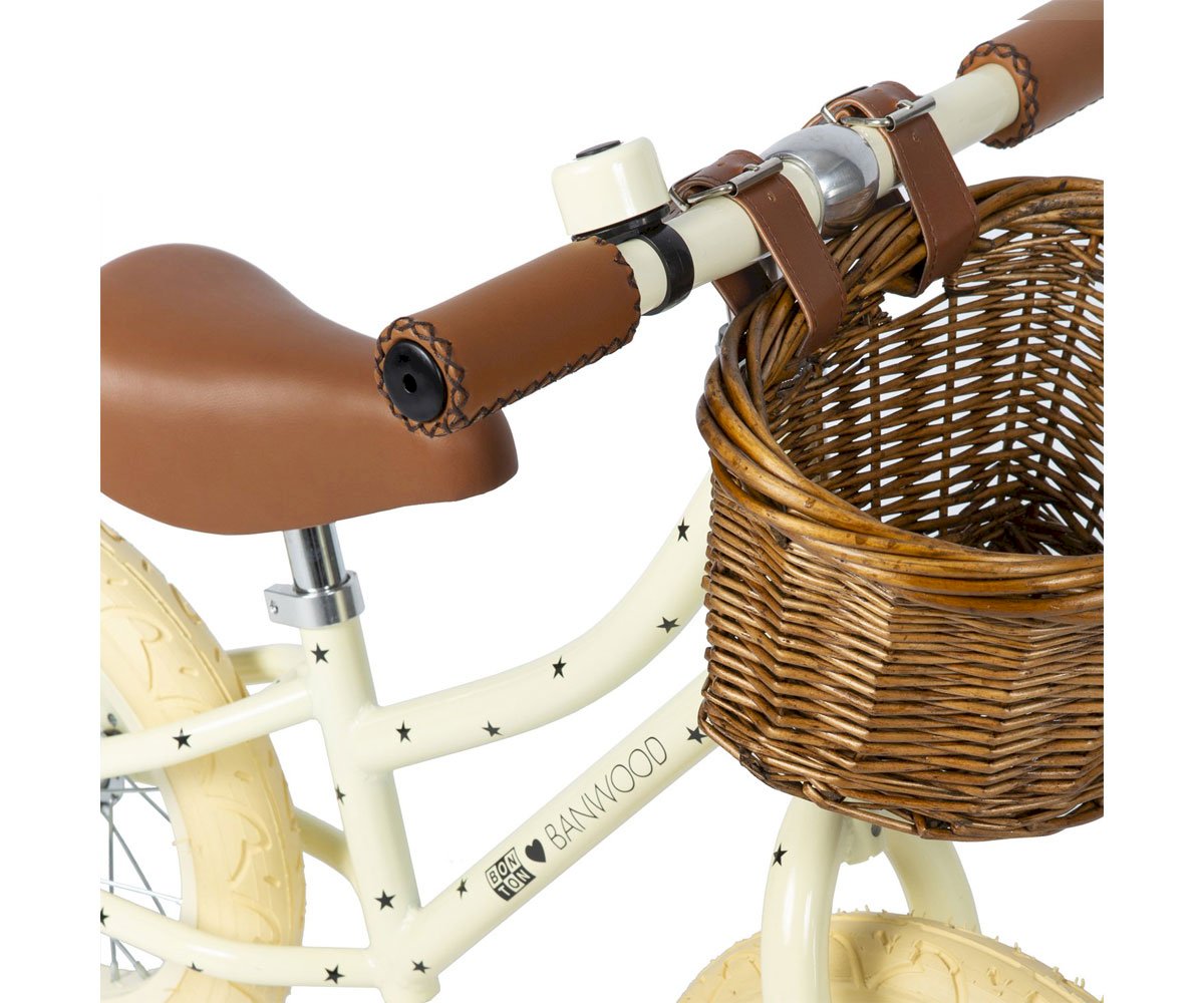 Bicicletta Banwood senza Pedali First Go! Bonton Cream