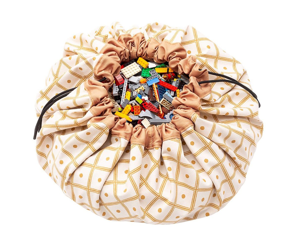 Saco Reversível Play & Go Noomad Geo Mustard