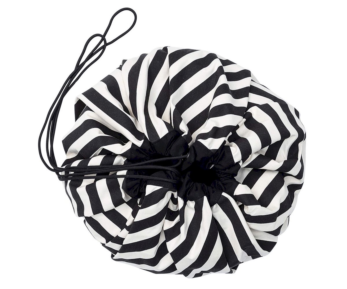 Saco Reversible Play & Go Noomad Stripes Black