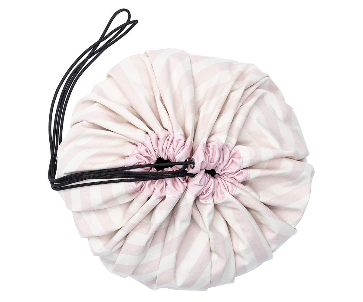 Sac Réversible Play & Go Stripes Pink