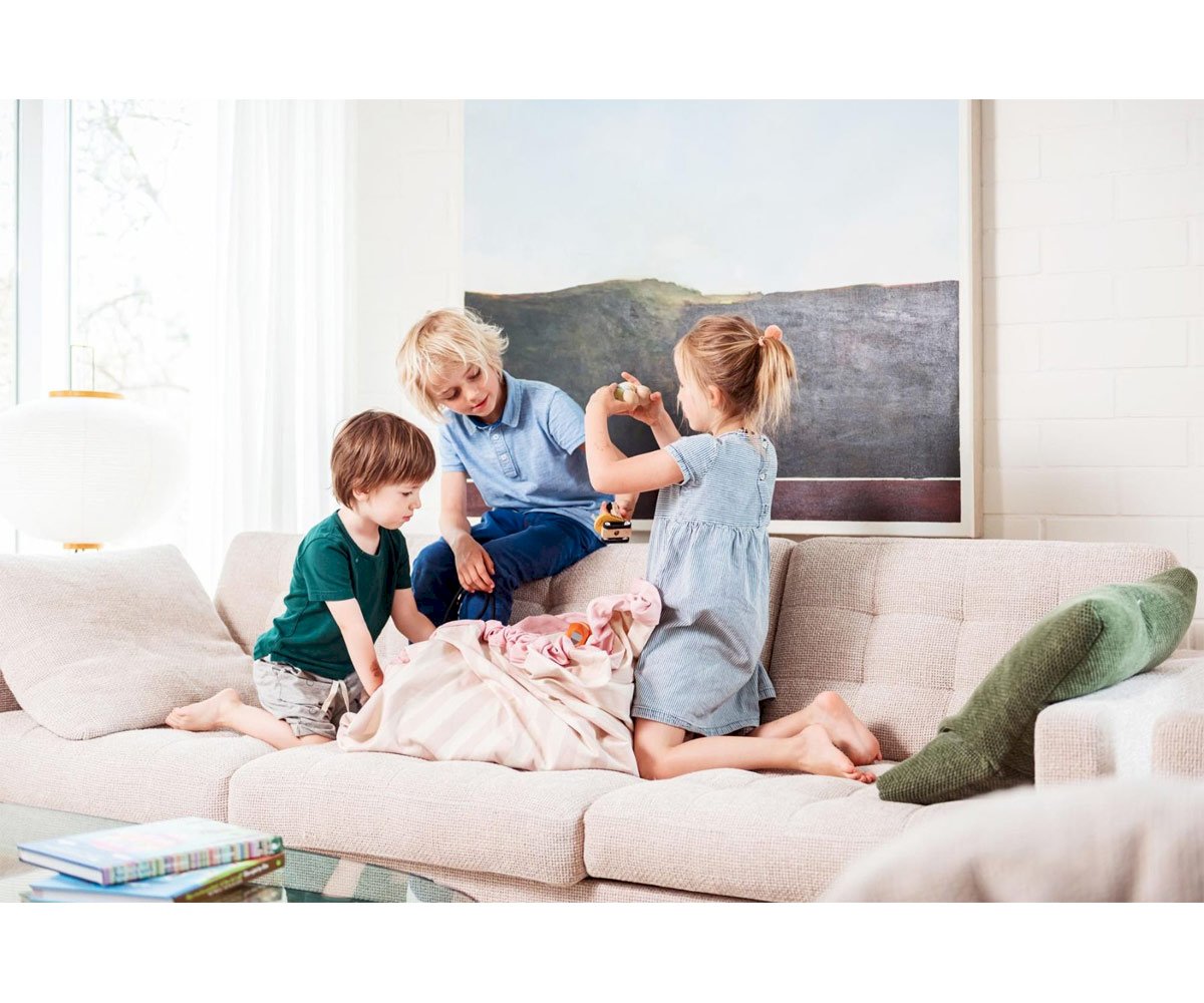 Sac Réversible Play & Go Stripes Pink