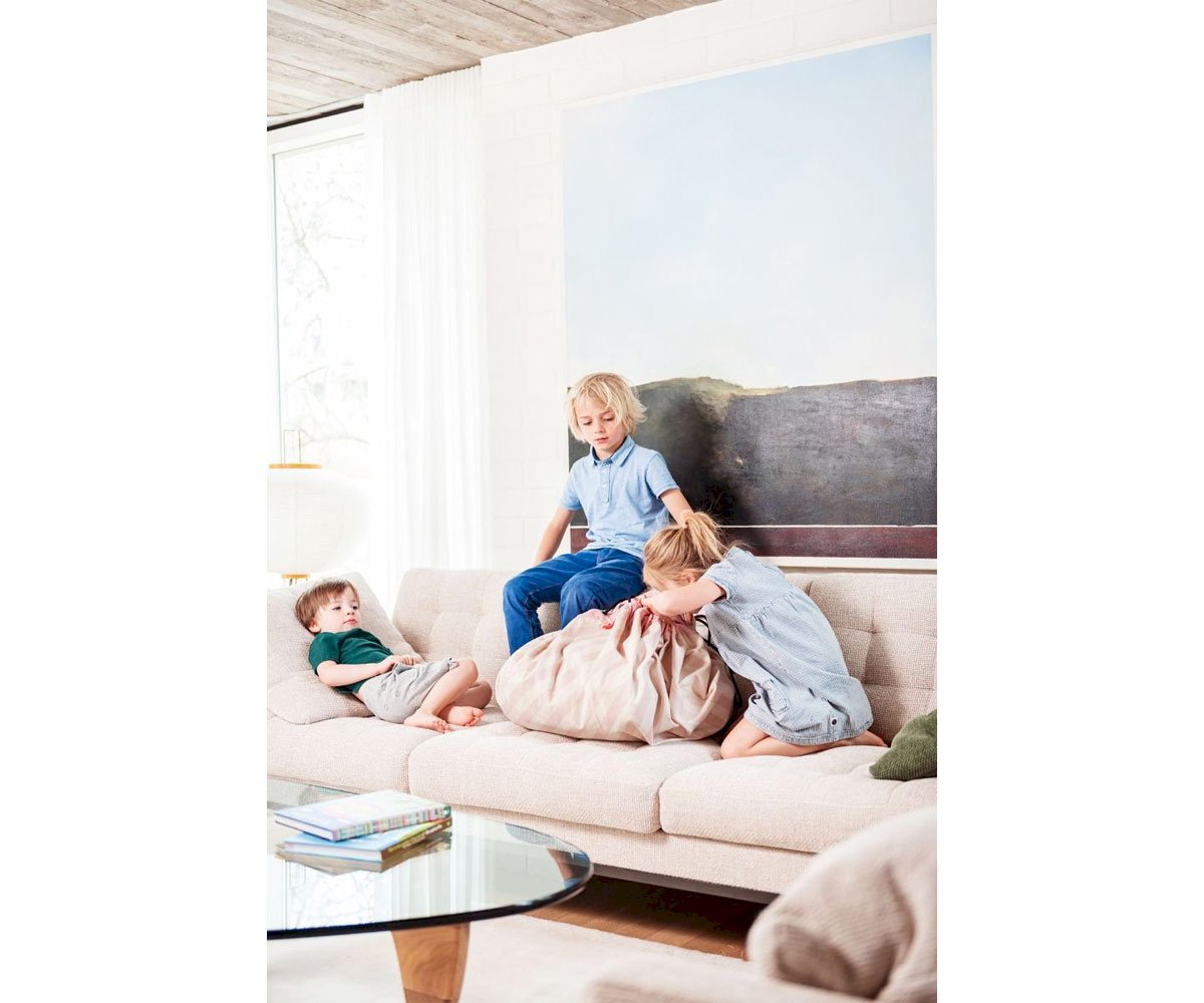 Sac Réversible Play & Go Stripes Pink