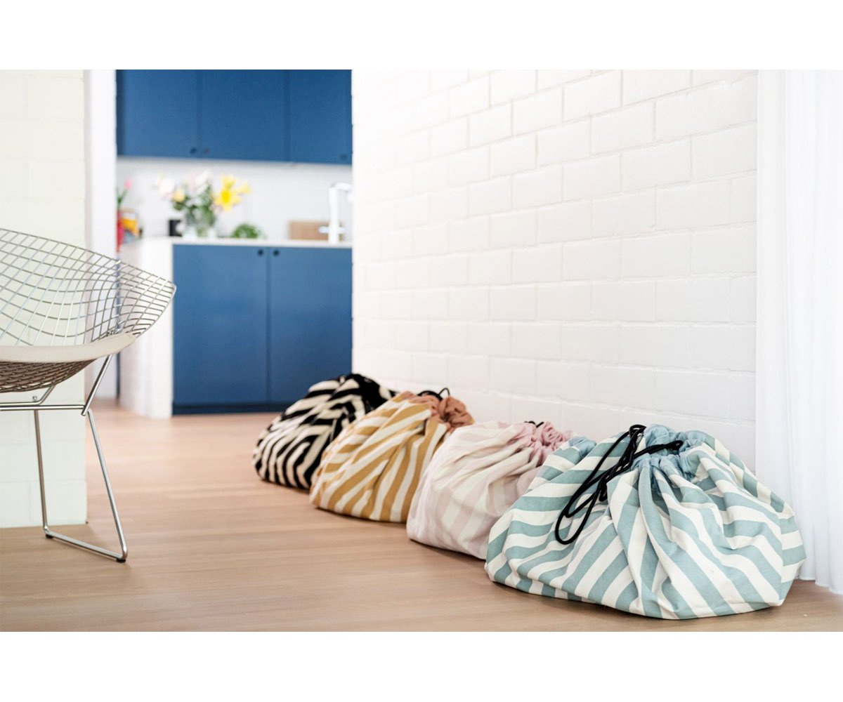 Sacco Play & Go Noomad Stripes Mustard