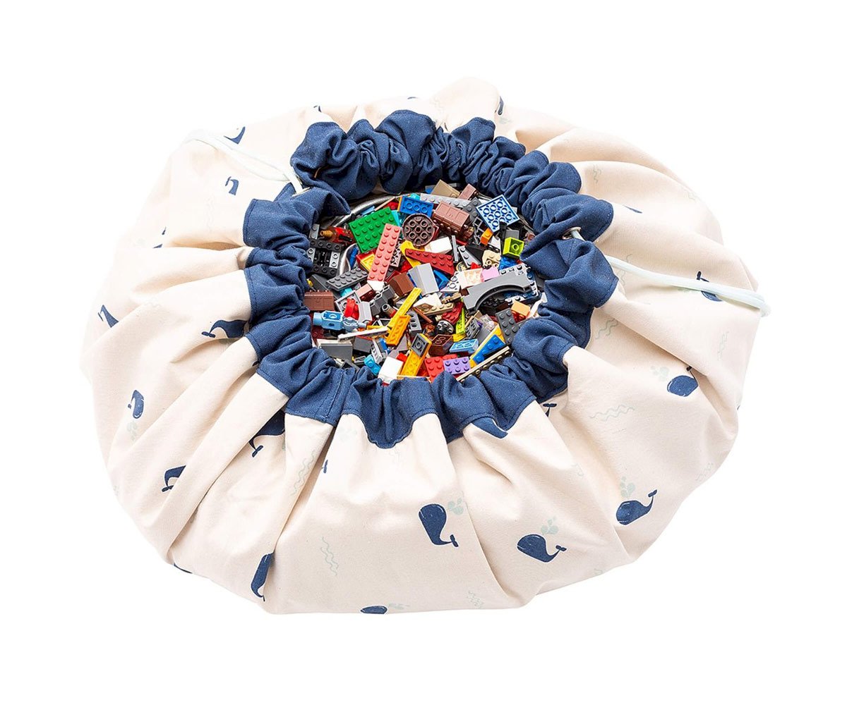 Sac Play & Go Réversible Noomad Whale