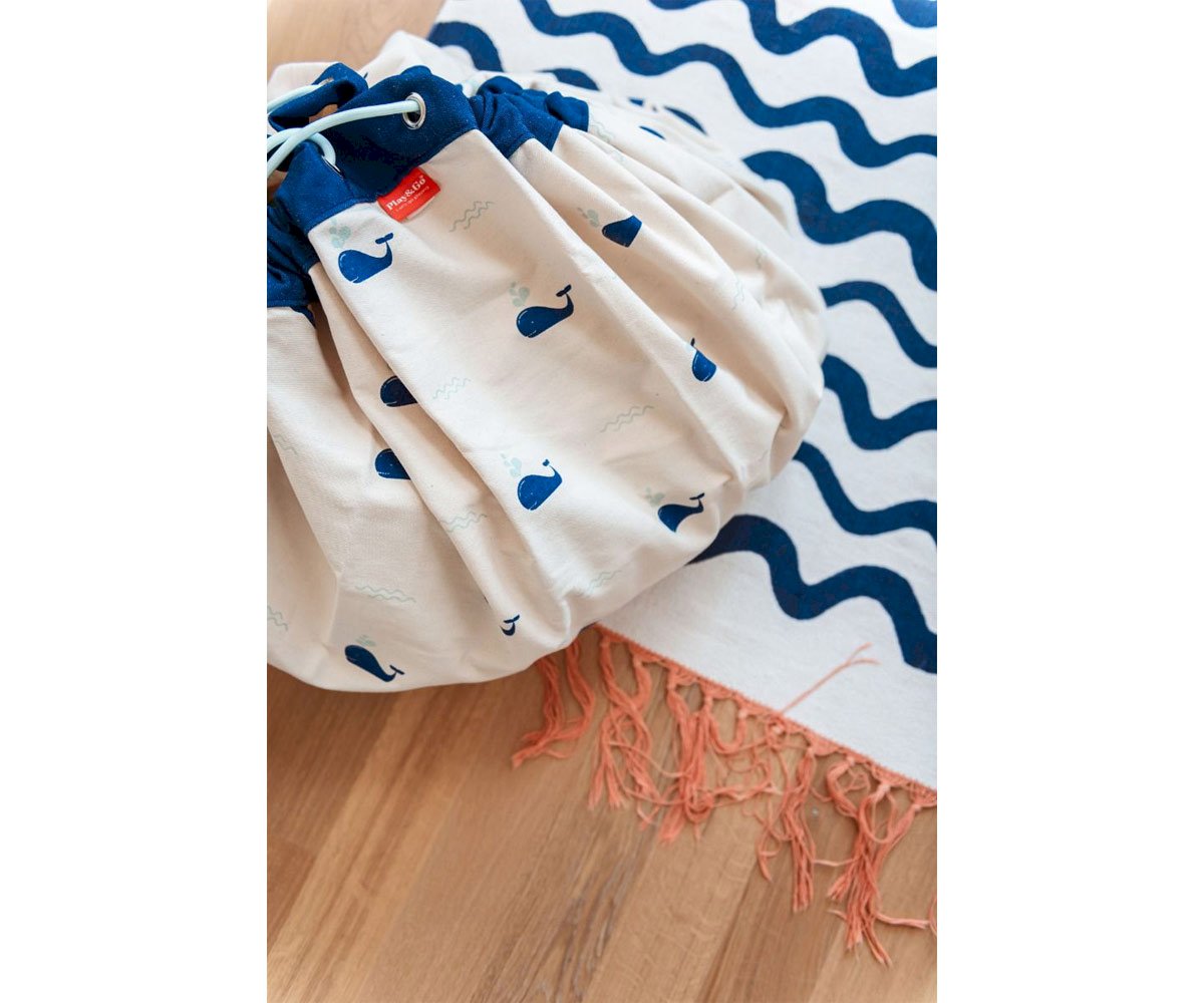 Sac Play & Go Réversible Noomad Whale