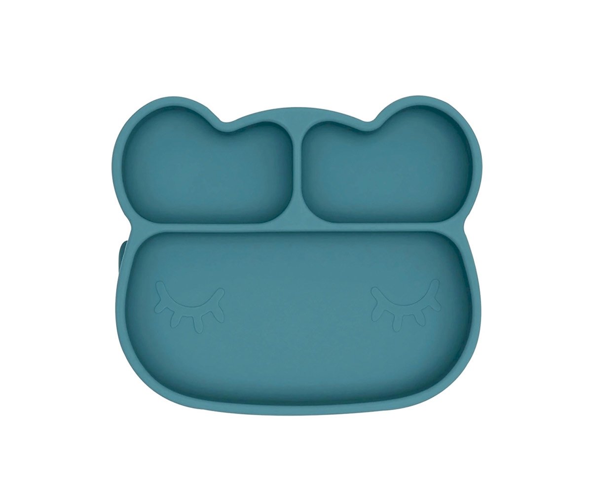 Plato con Ventosa Oso Azul Dusk