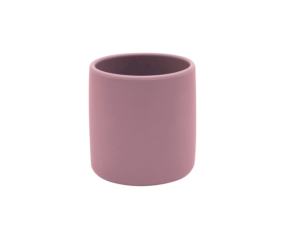 Copo de Silicone Rosa Pastel