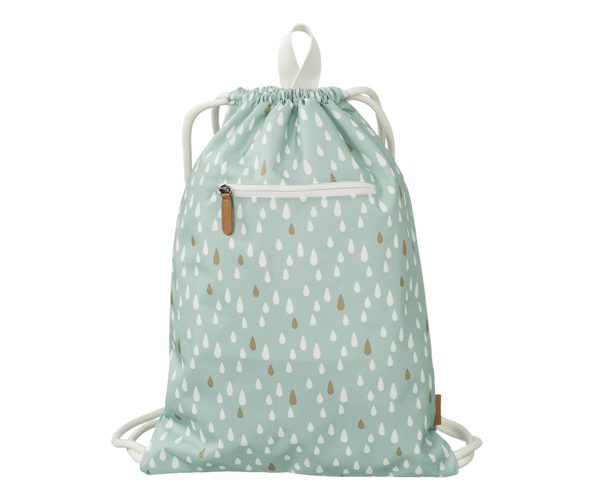 Mochila Saco Fresk Gotas Menta