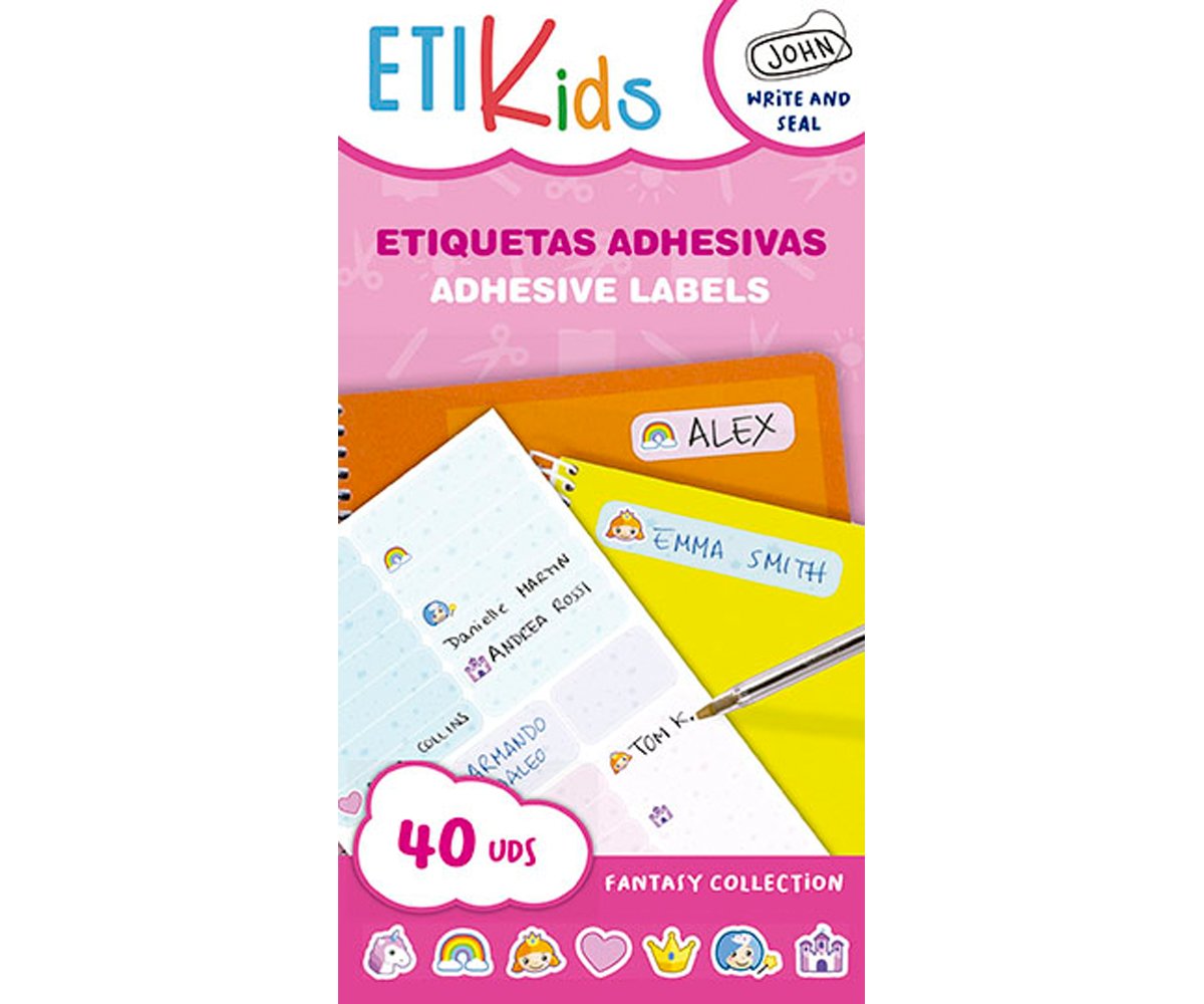 40 Pegatinas para Objetos \