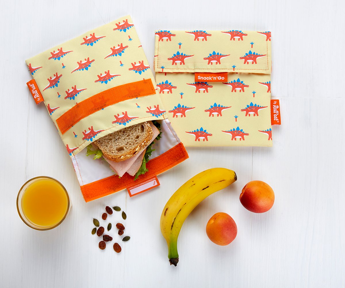 Porta Alimenti Snack n\'Go Dinosaurs
