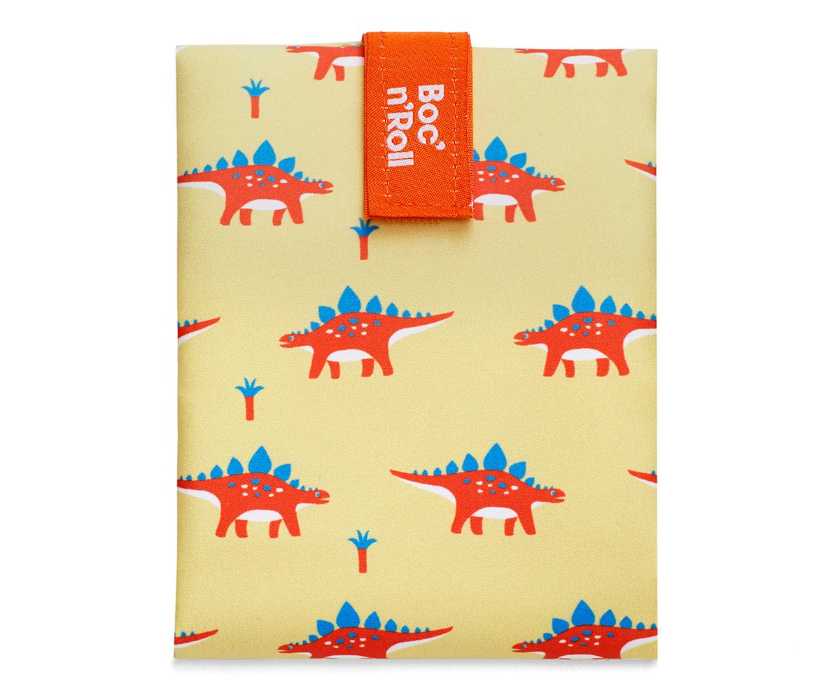 Boc\'n\'Roll Pochette Sandwich réutilisable Dinosaure