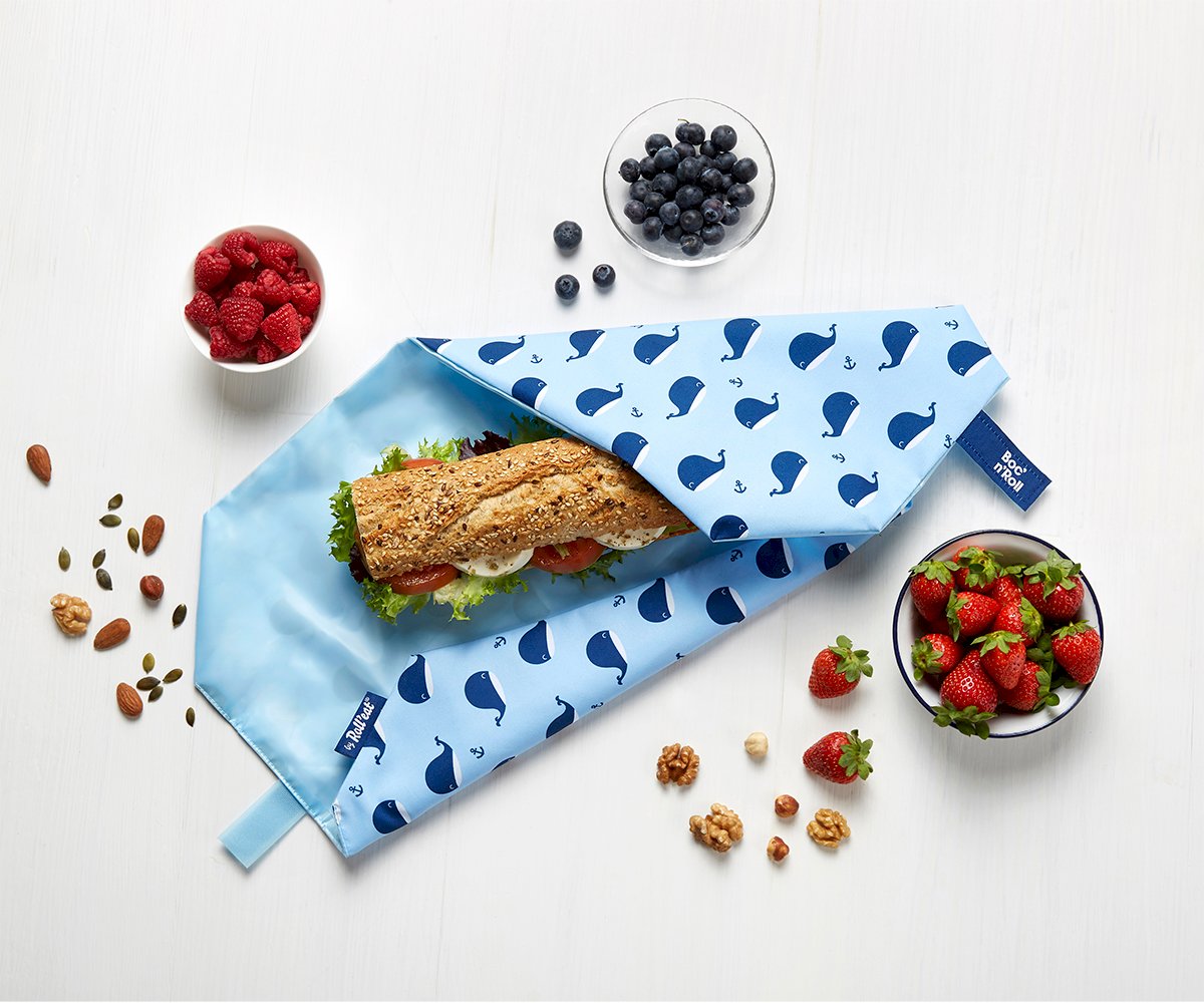 Porta sanduíches  Boc \'n \'Roll Kids Whales