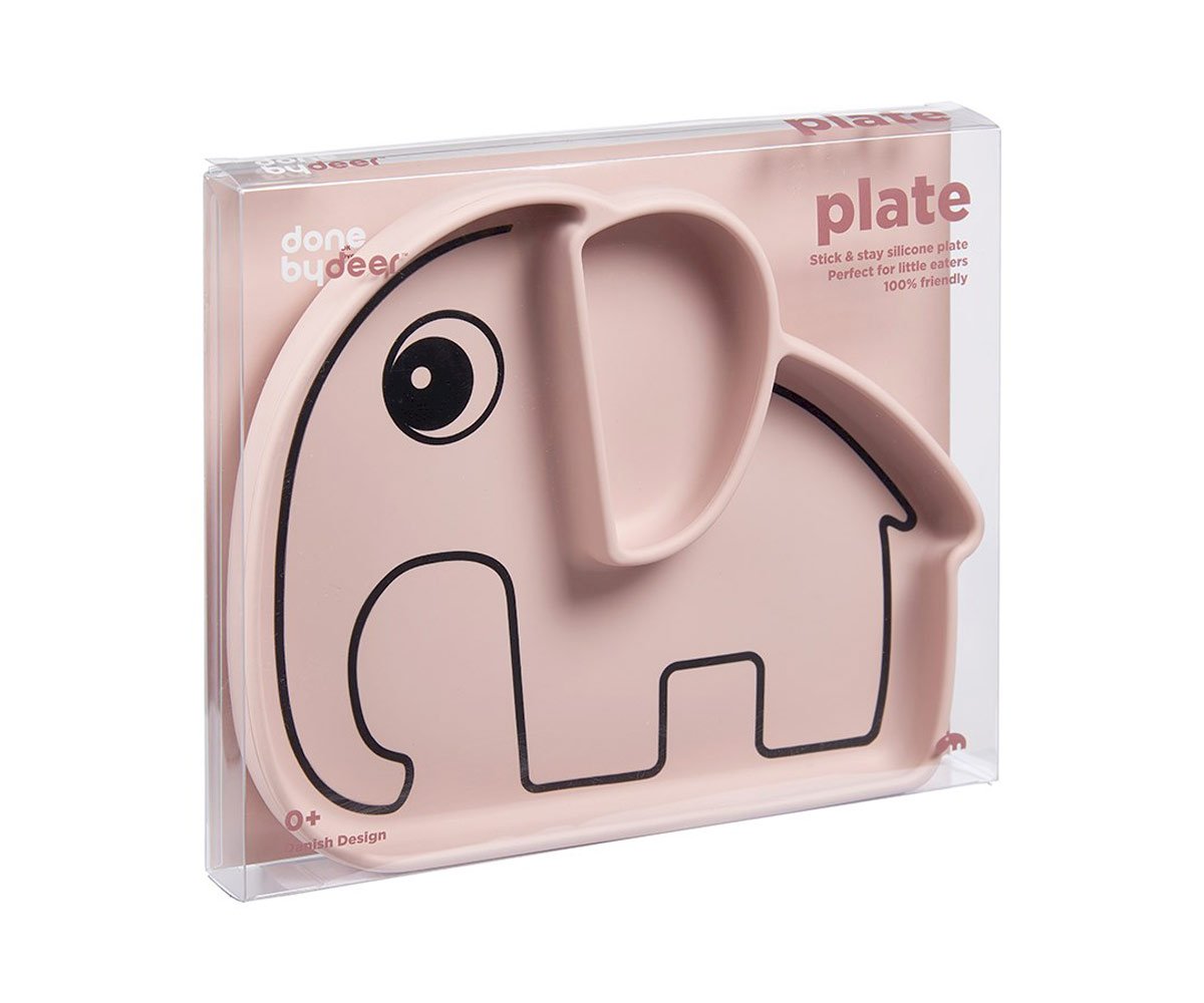 Prato Anti derrapante Stick&Stay Elphee Rosa Pastel