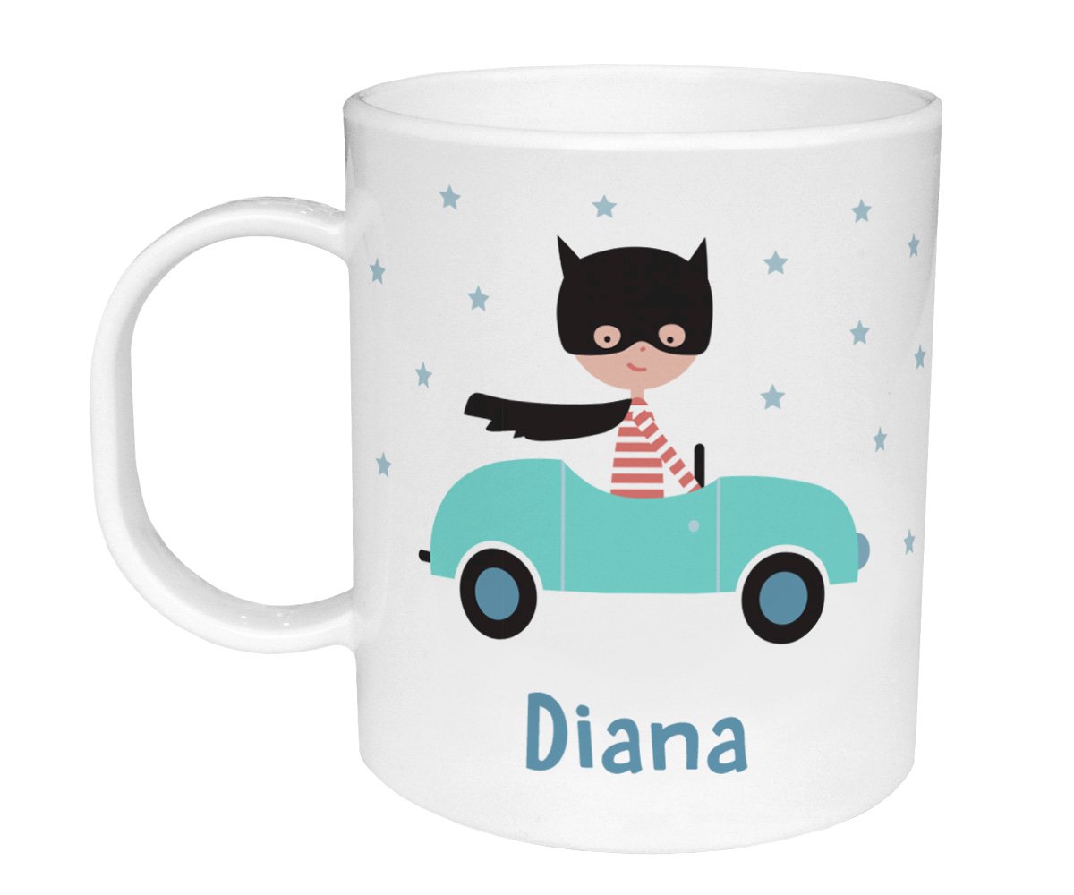 Taza de Plástico Personalizada Héroe Broom
