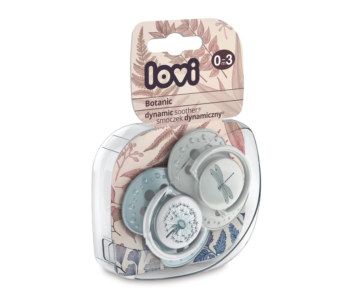 2 Succhietti Lovi Botanic Blue Vintage