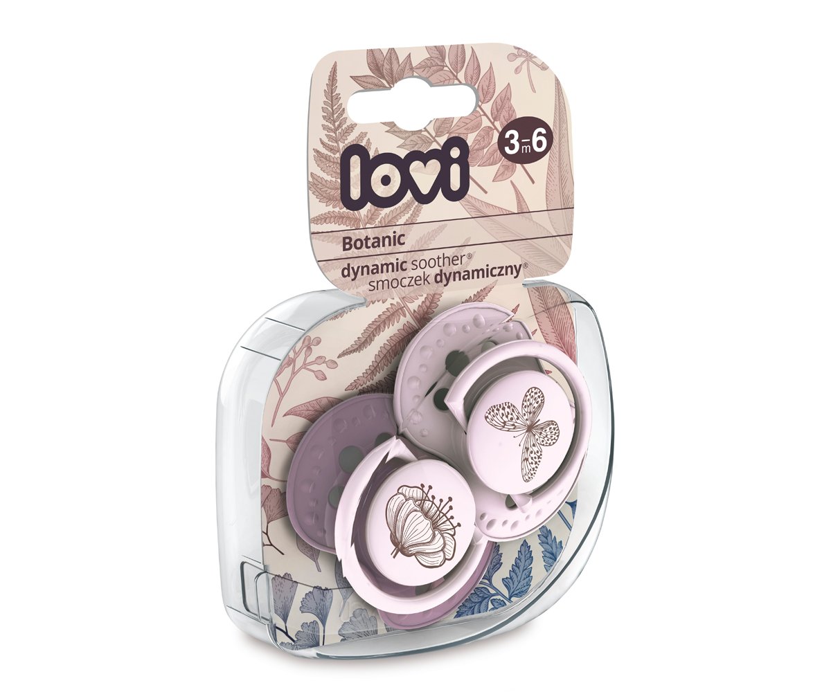 2 Succhietti Lovi Botanic Pink Vintage