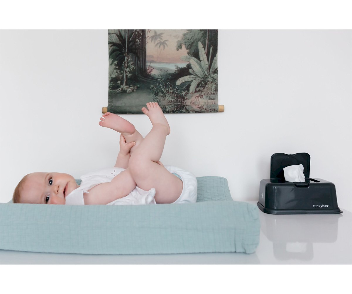 Boîte à Lingettes Funkybox Étoiles Argent