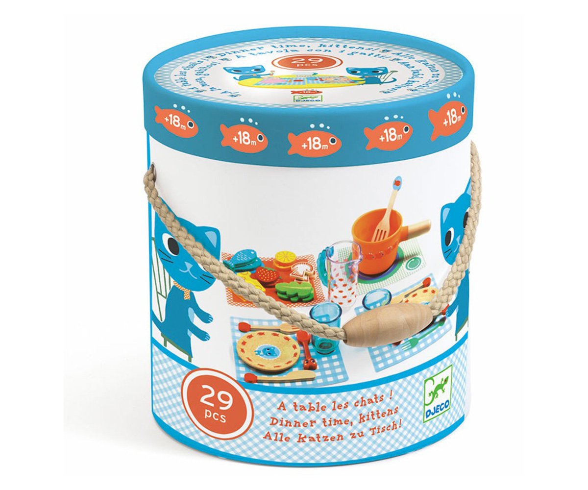 Jogo de imitação À mesa Gatinhos