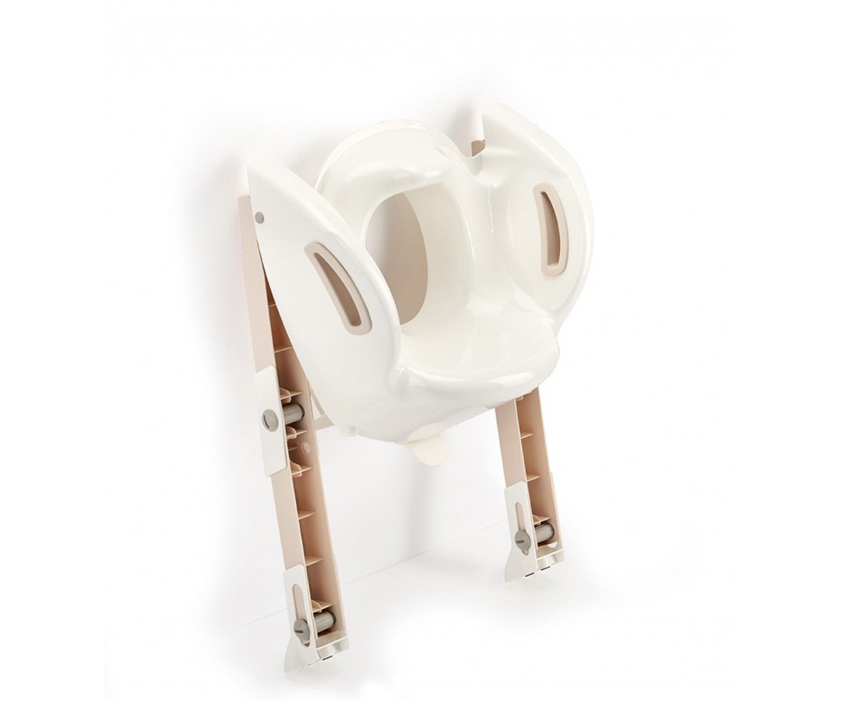 Réducteur de Toilette avec Marche Kiddyloo Marron Glacé