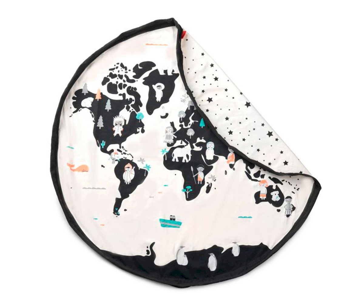 Saco Reversível Play & Go Noomad Worldmap