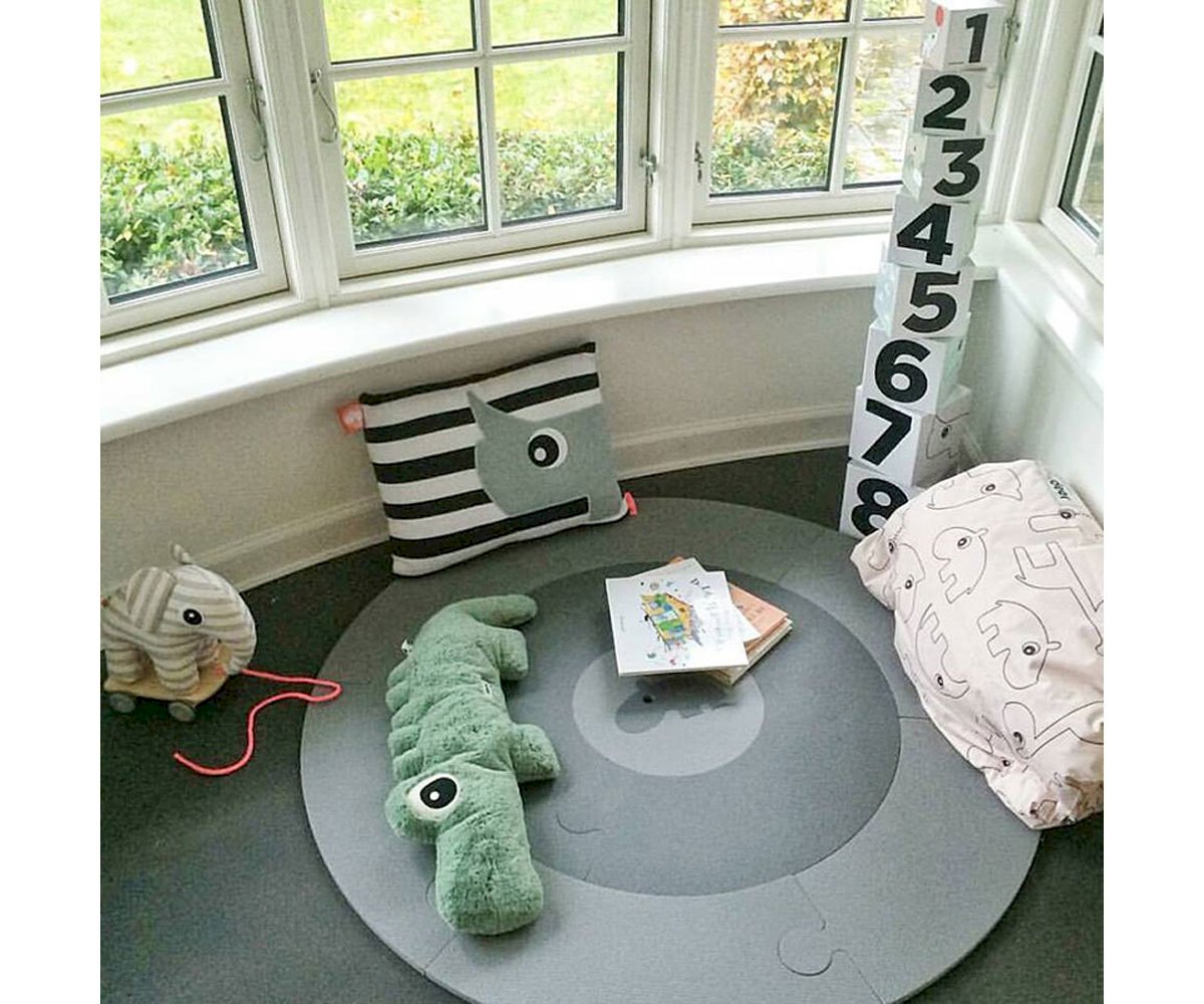 Peluche Grande vCroco Green