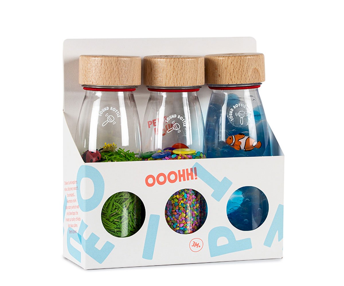 Pack 3 Bouteilles Sensorielles Eco