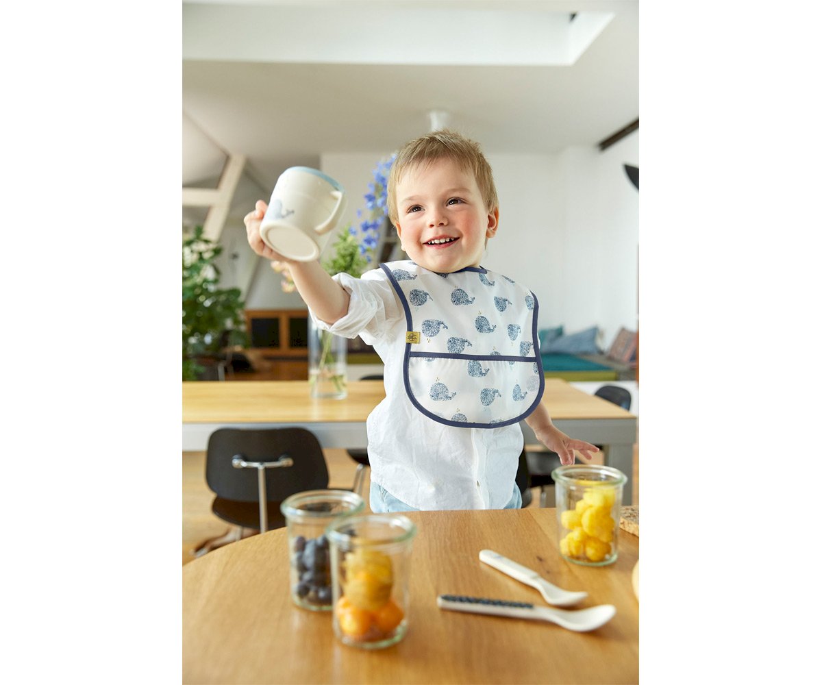 Babete Impermeável Little Water Whale