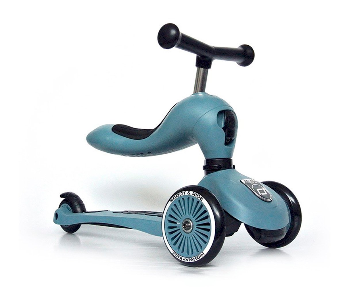 Monopattino 2 in 1 Highwaykick One Steel