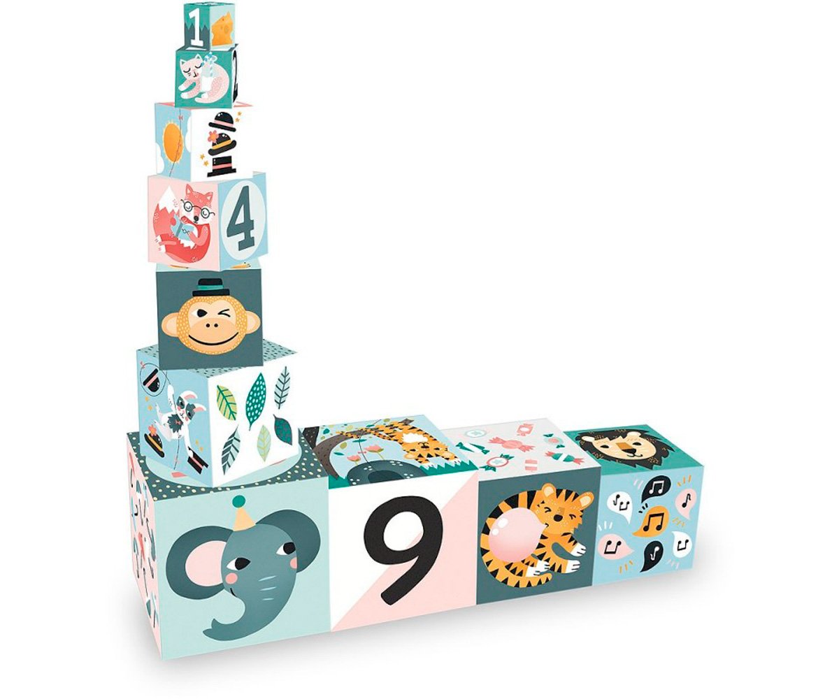 Cubos Empilháveis Animais