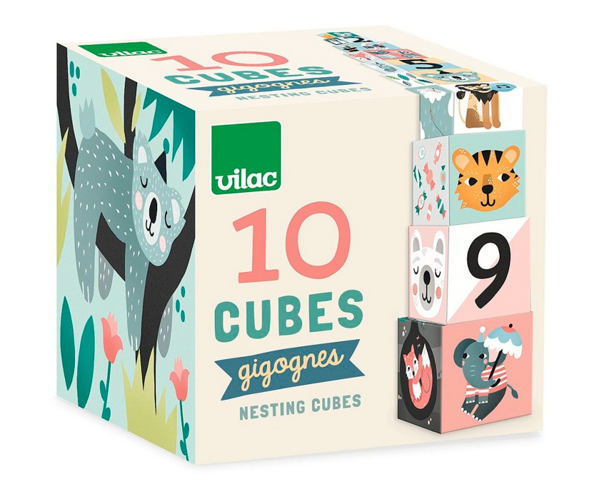 Cubos Empilháveis Animais