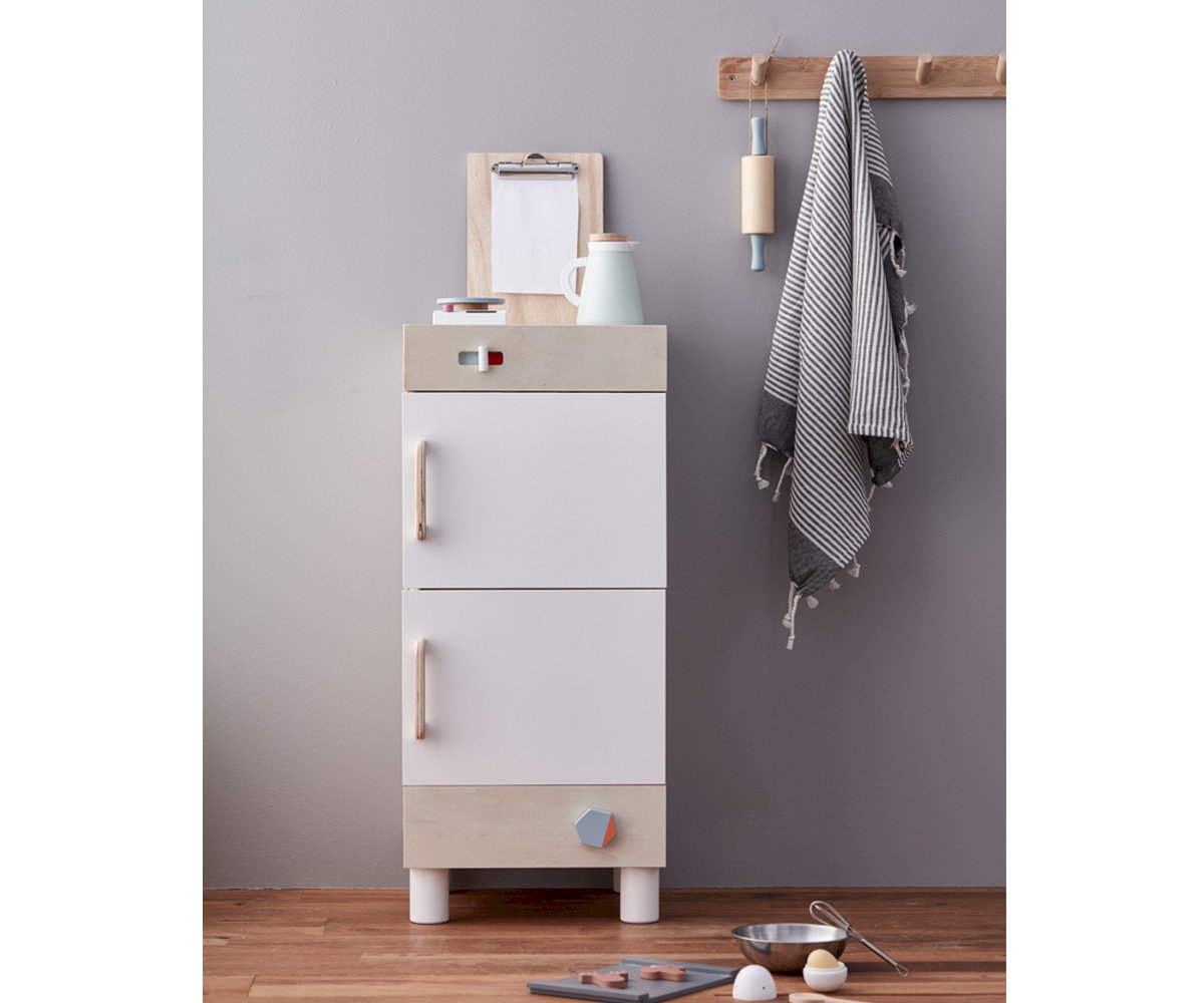 Frigorífico y Congelador de Madera