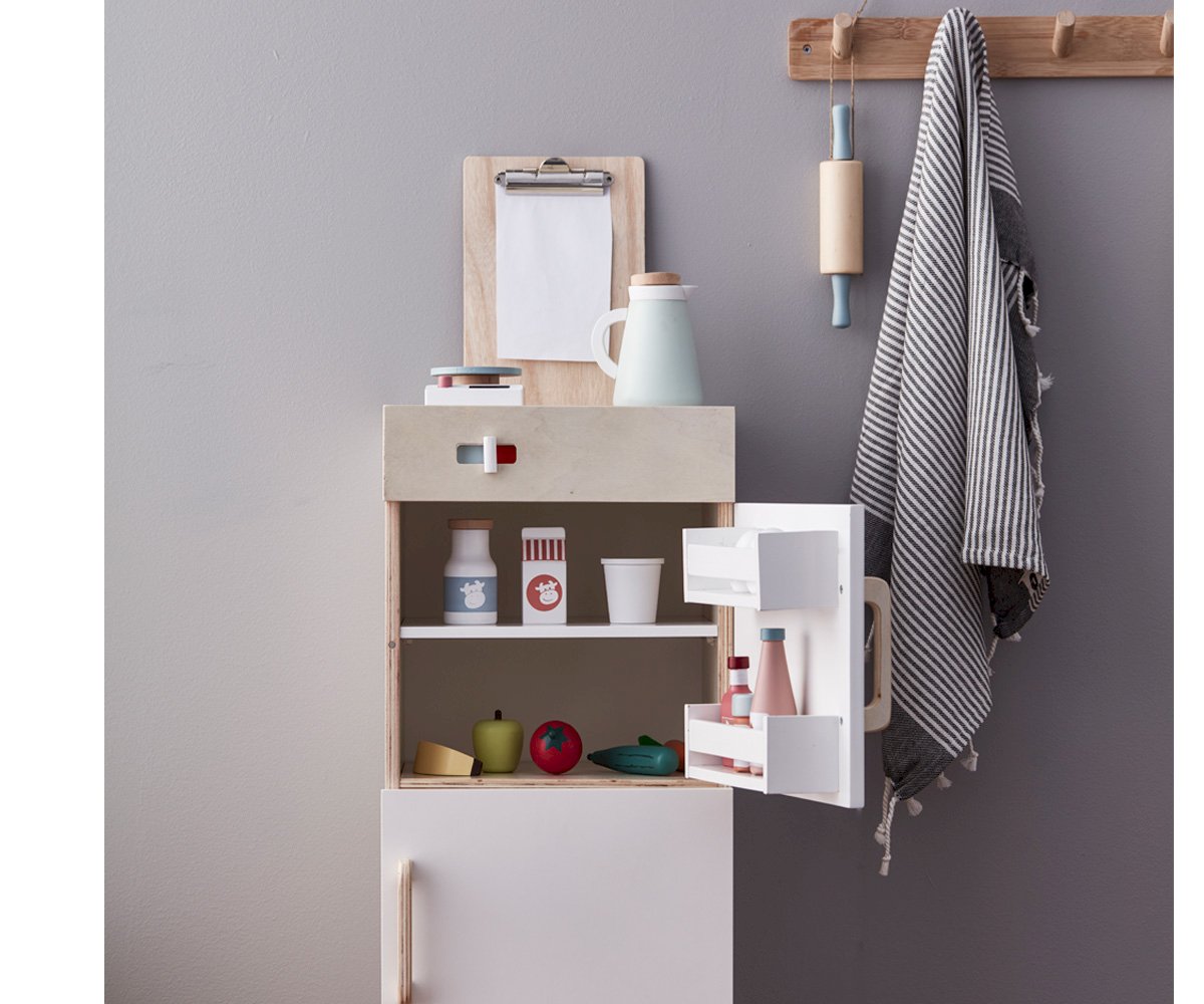 Frigorífico y Congelador de Madera