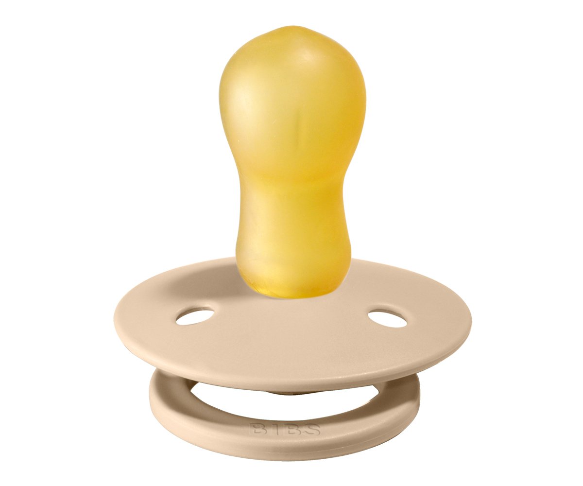 2 Succhietti BIBS Colour Round Blush/Vanilla