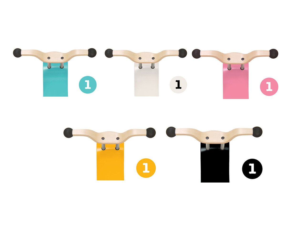 Pieza 1 Top Mini-Flip Blanco