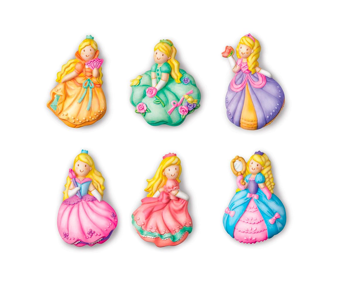 Moldea y Pinta Princesas