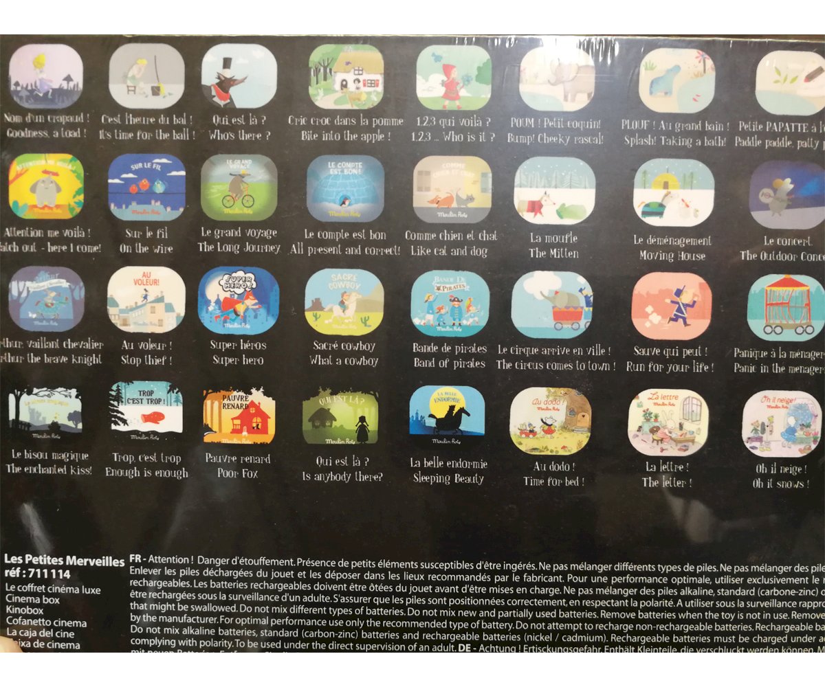 Caja del Cine Luxe Pequeñas Maravillas