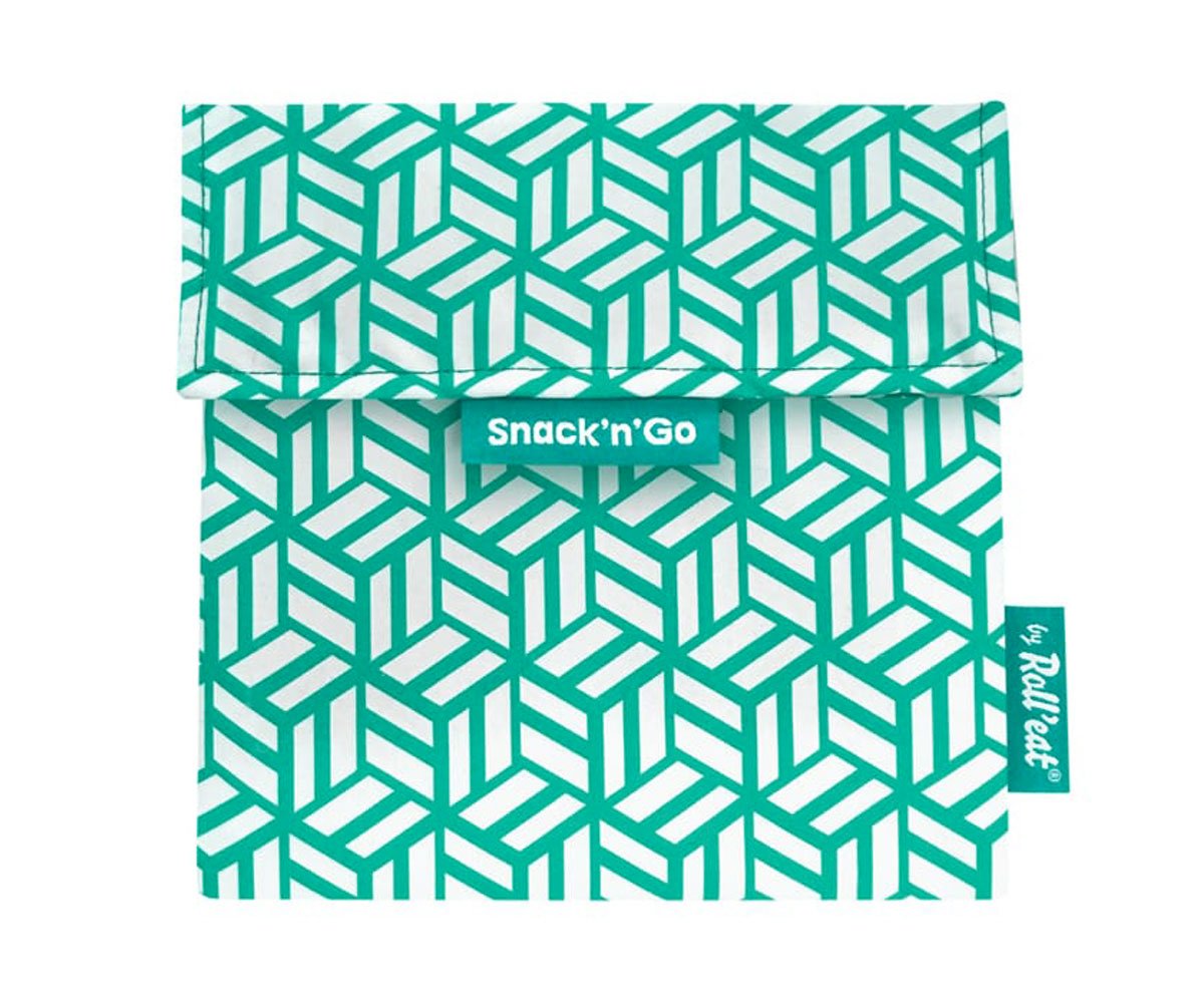 Porta Alimentos Snack n\'Go Tile Verde