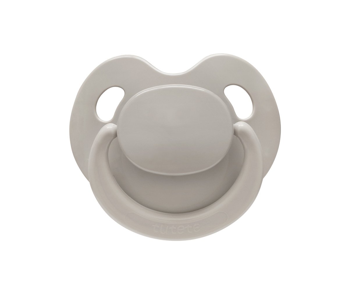 Chupeta Retro Nordic Cinza Pedra