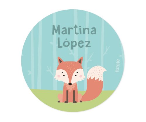 Pack com 3 Pins Personalizados Animais do Bosque