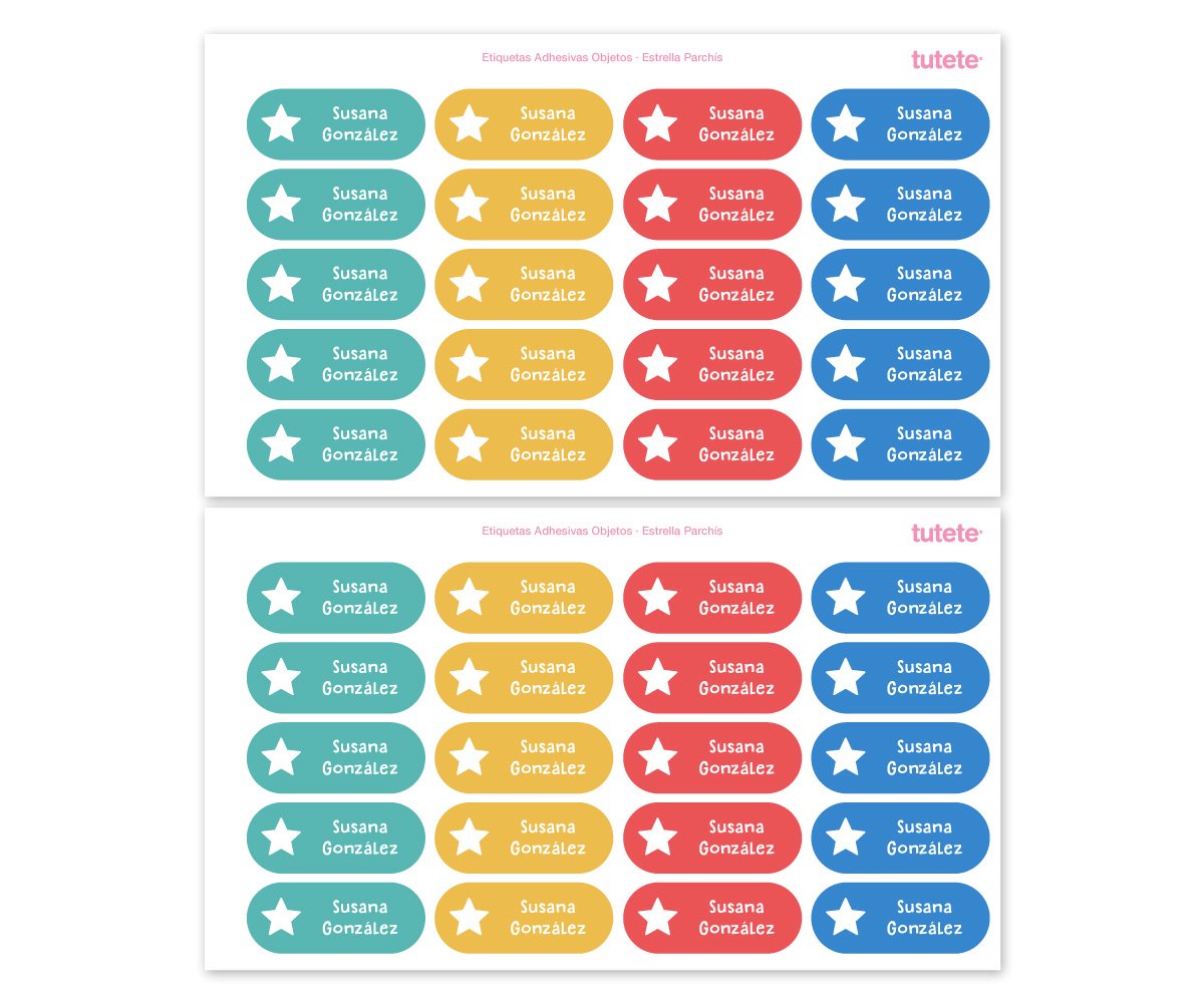40 Stickers for Objects - Ludo Star