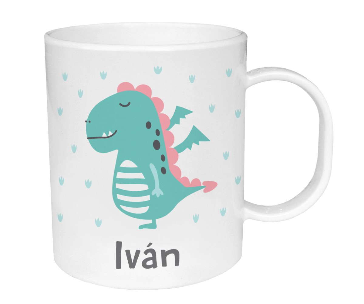 Taza de Plástico Personalizada Dragón