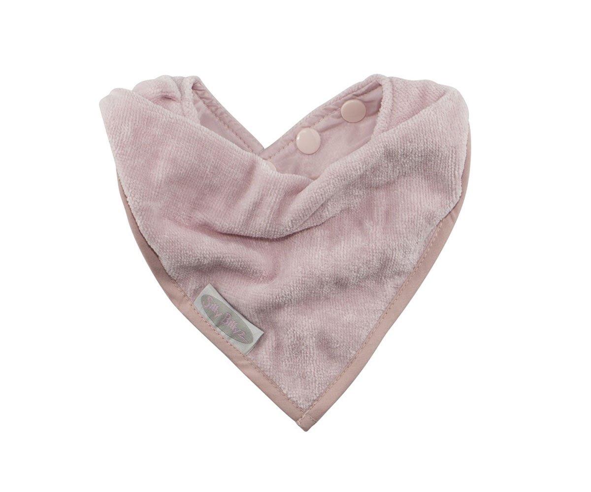 Pastel Pink Silly Billyz Bandana Dribble Bib