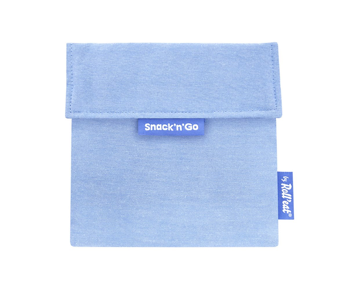 Porta Alimentos Snack n\'Go Eco Azul