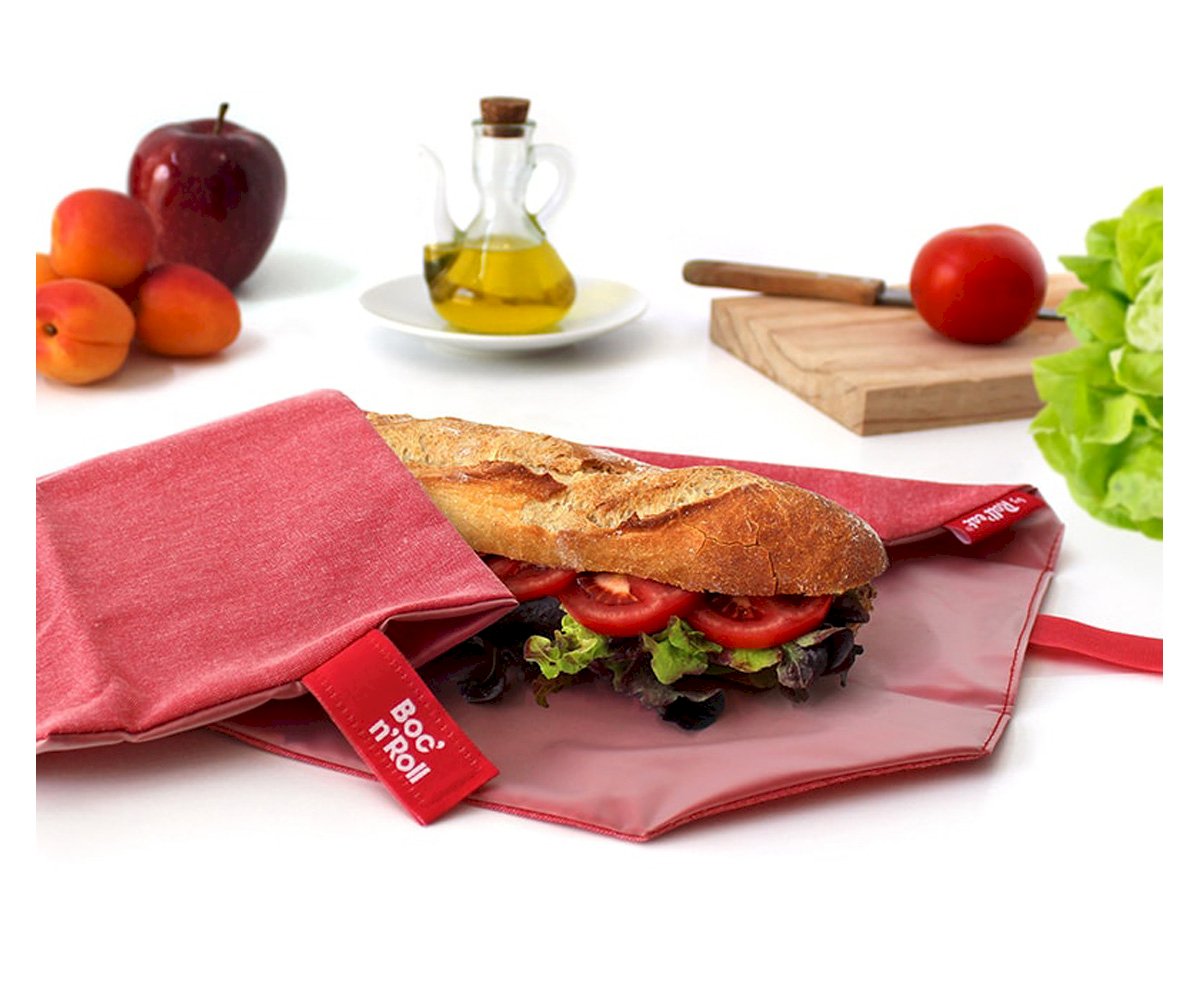 Porta Sanduíches Boc\'n\'Roll Eco Vermelho