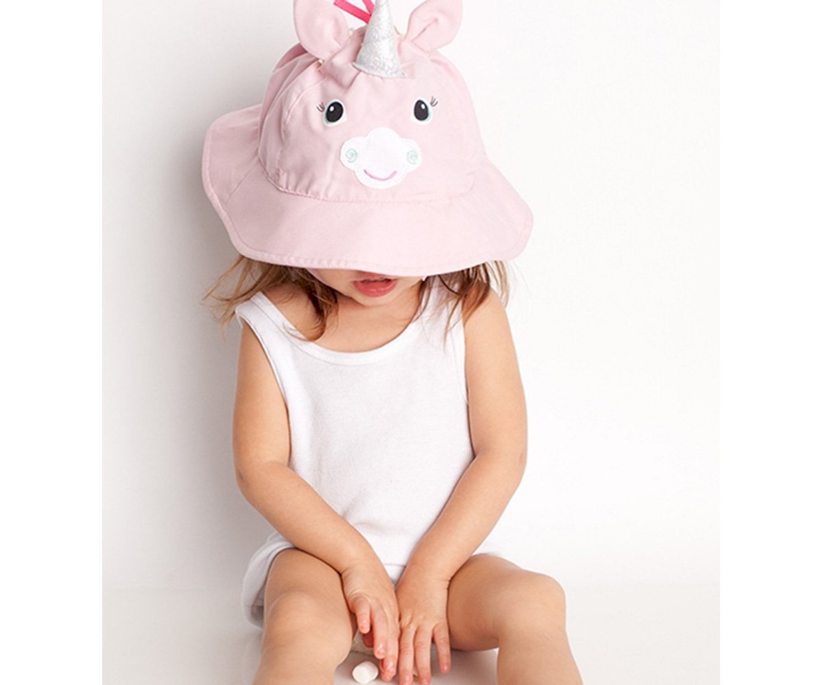 Gorrito de Playa con Protección Unicorn 12-24m