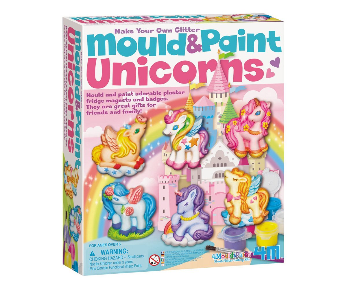 Moldea y Pinta Unicornios