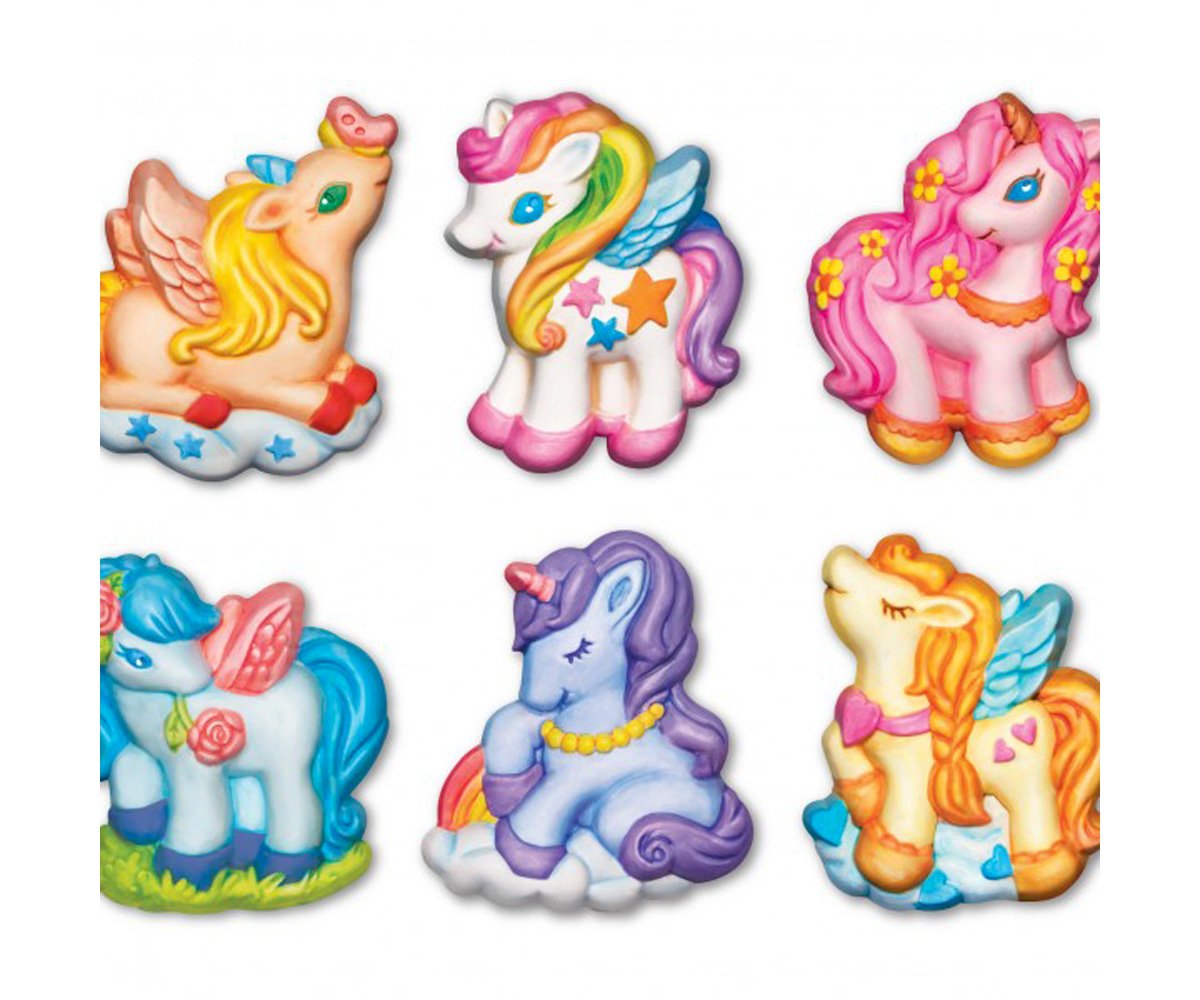 Moldea y Pinta Unicornios