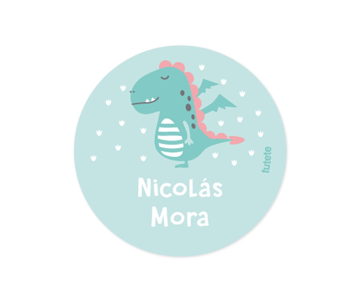 Pack de 3 Badges Personnalisables Dragon