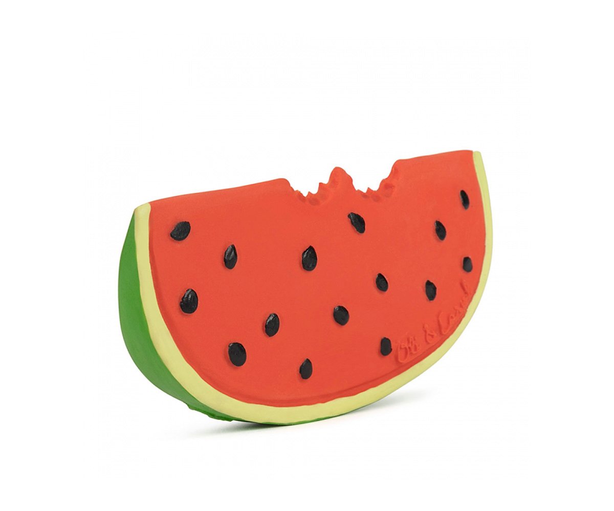 Sandía Mordedor Látex Oli&Carol Wally Watermelon